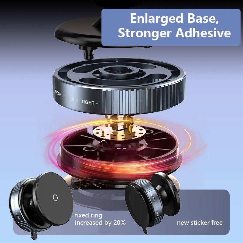 Universal Vacuum Magnetic Car Phone Holder