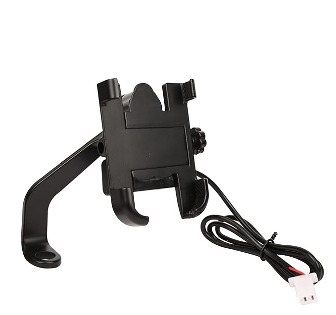 Premium Bike Mobile Holder with USB Charging Port – Adjustable & Convenient